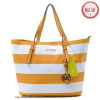 michael kors striped reizen medium geel wit bakken Rotterdam Winkel bv3tu548